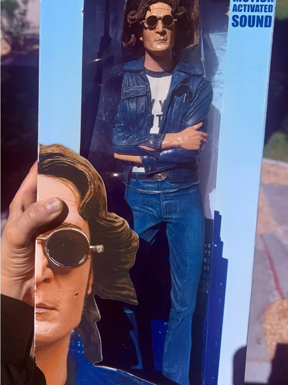 John Lennon "The New York Years" 18" Action Figure - Motion Activated